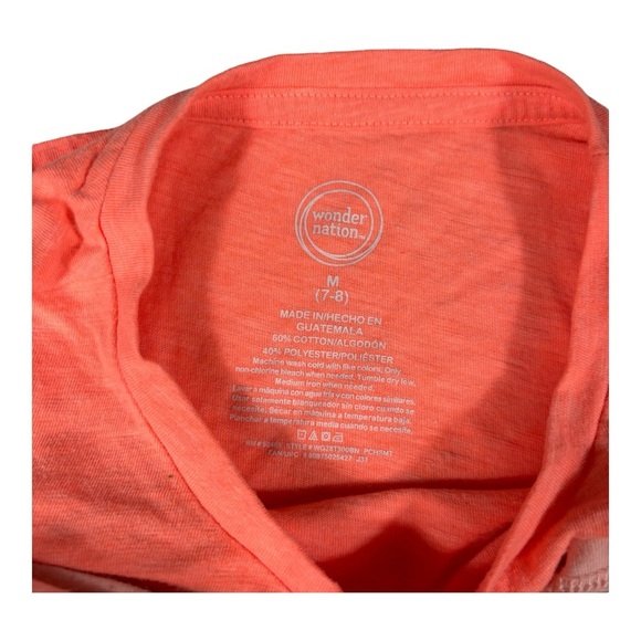 Girls - Wonder Nation - Scoop Neck Tee Lot - 6 Shirts - 7/8 (Medium) - Picture 2 of 12